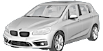 BMW F45 P172B Fault Code
